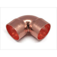 Колено медное  90 ° 1/2" (12,70мм) Пайка