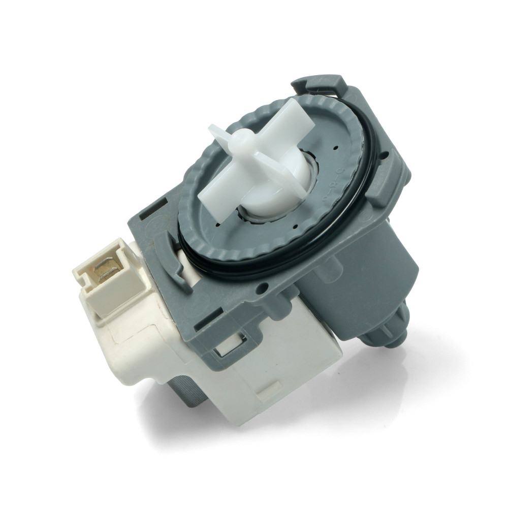 Насос  HANYU 9010206 , Bosch Siemens 292075 30W на 3 защелках клеммы слитно спереди  для стиральных машин